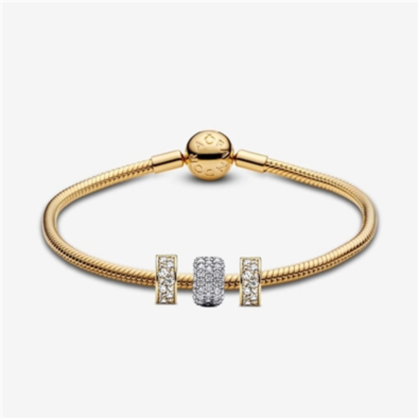 ALL THAT GLITTERS WITH GOLD BRACELET, 8.3"