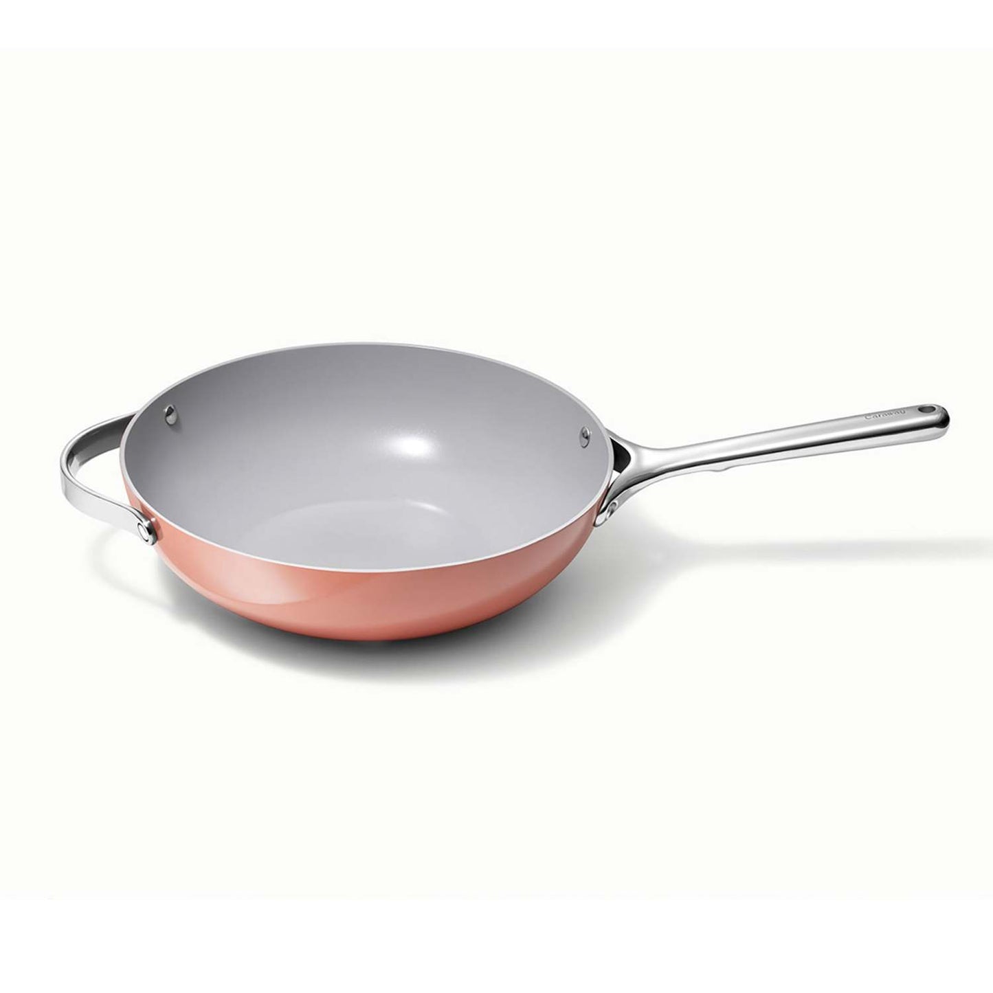 12" NONSTICK CERAMIC STIR FRY PAN PERRACOTTA