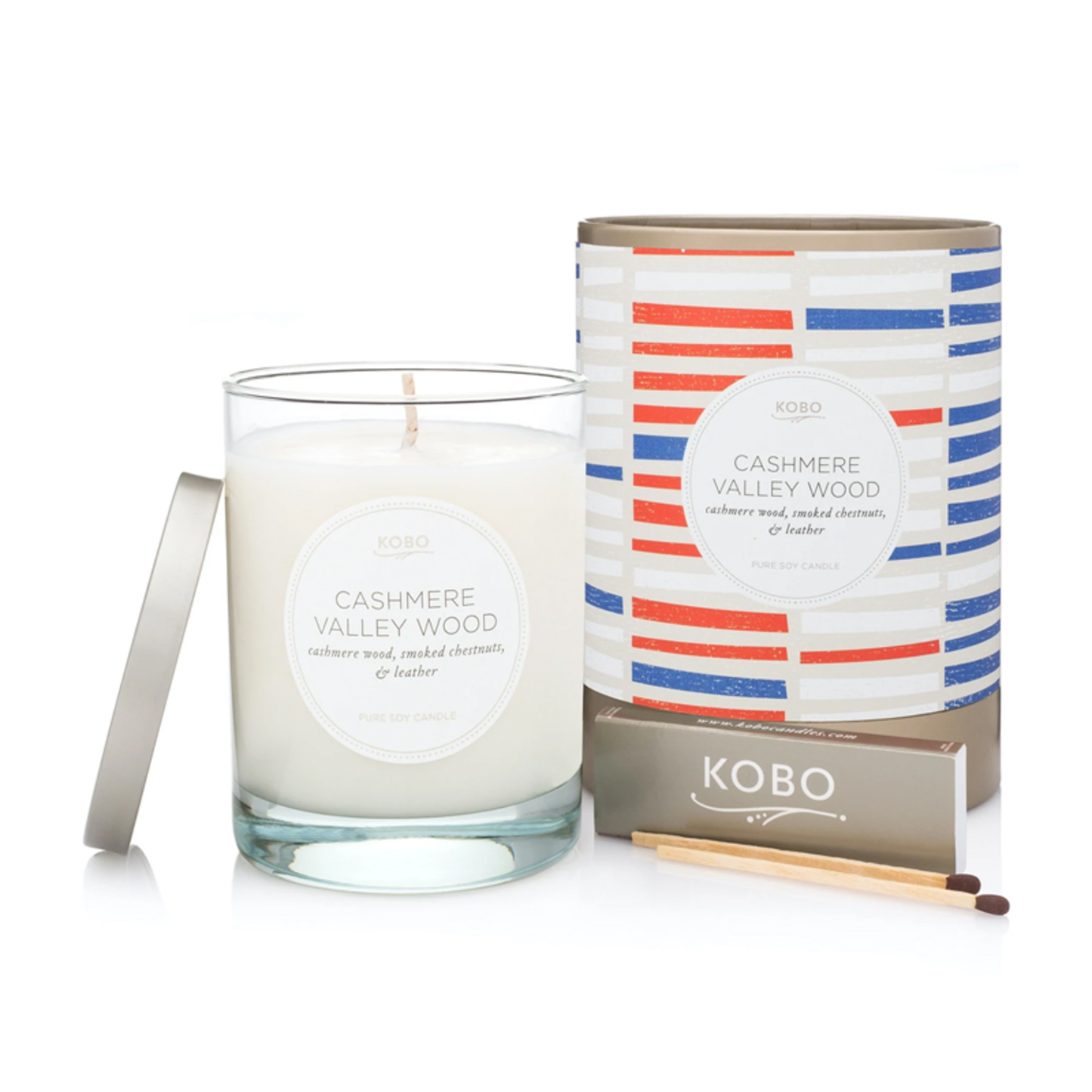 CASHMERE VALLEY WOOD SOY CANDLE