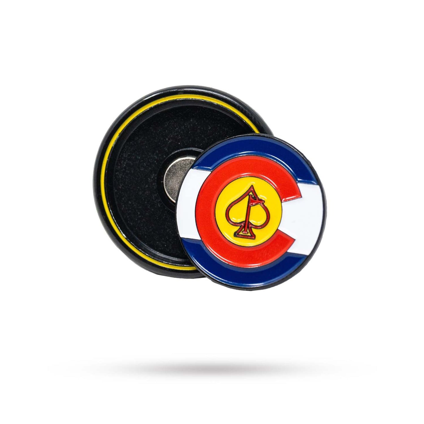 POP OUT MEDALLION BALL MARKER - COLORADO