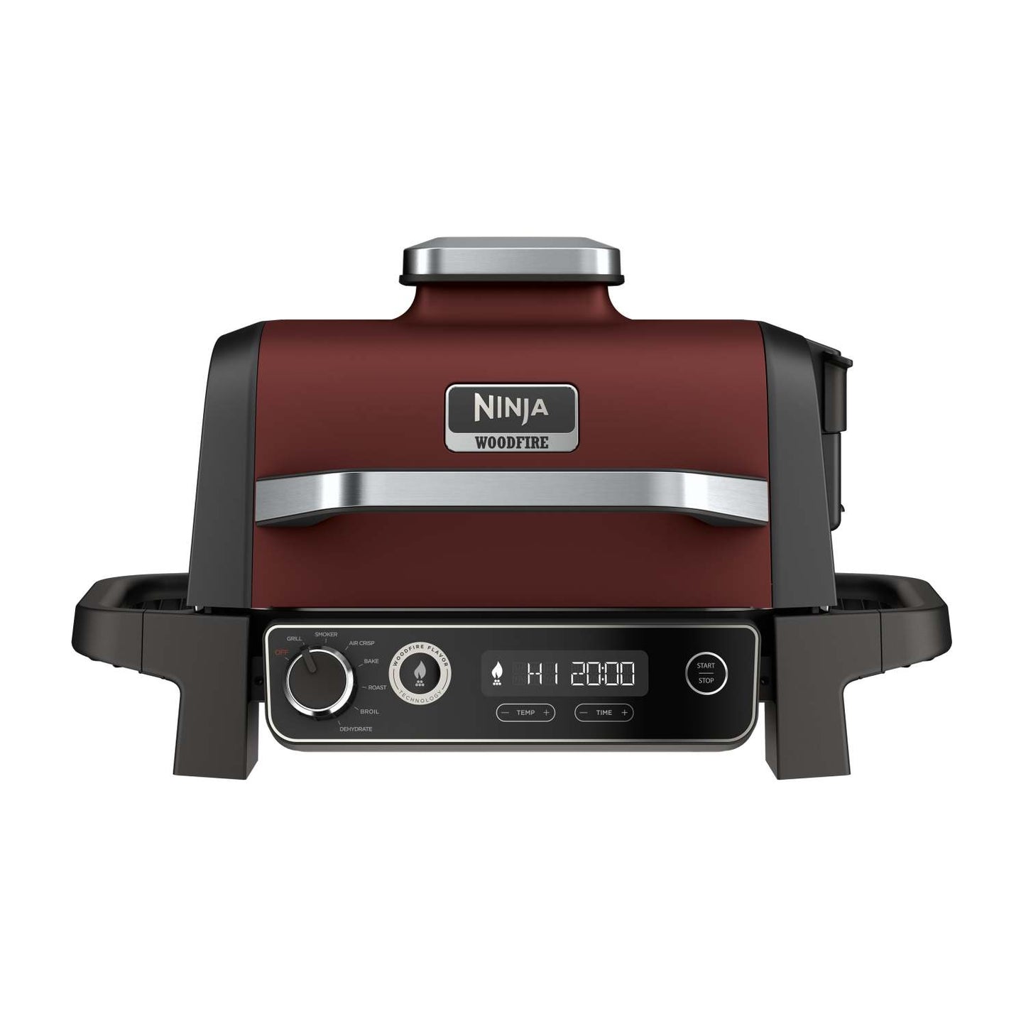 WOODFIRE OUTDOOR GRILL SMOKER & AIR FRYER RED