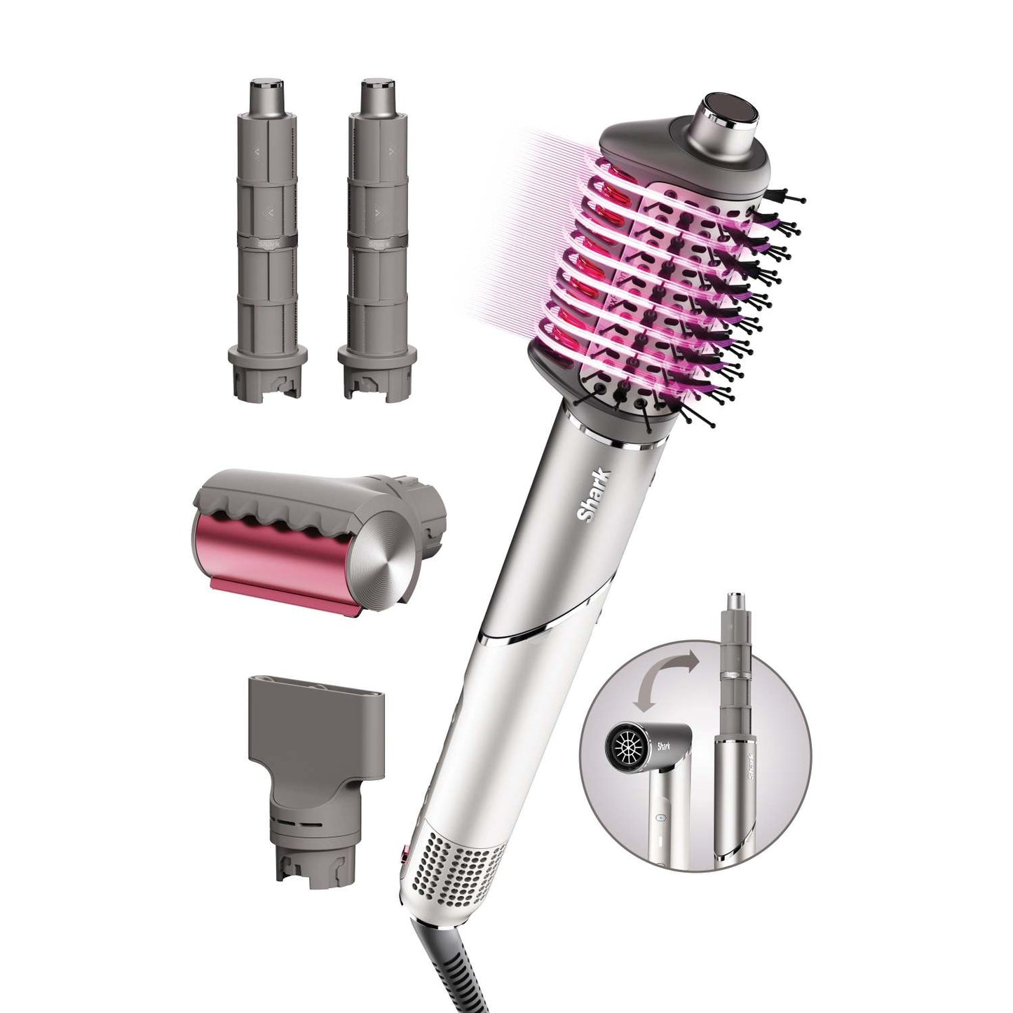 FLEXFUSION 5-IN-1 AIR STYLER BRUSH SET METALLIC MIST