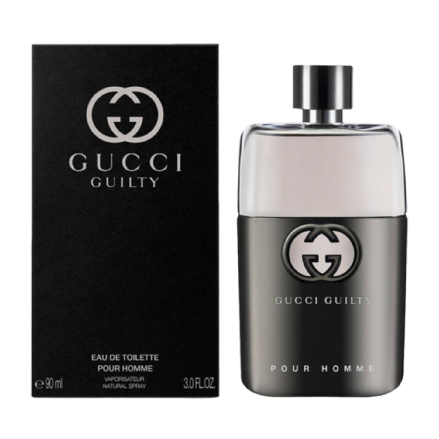 GUCCI GUILTY POUR HOMME EDT SPRAY - 3 FL OZ