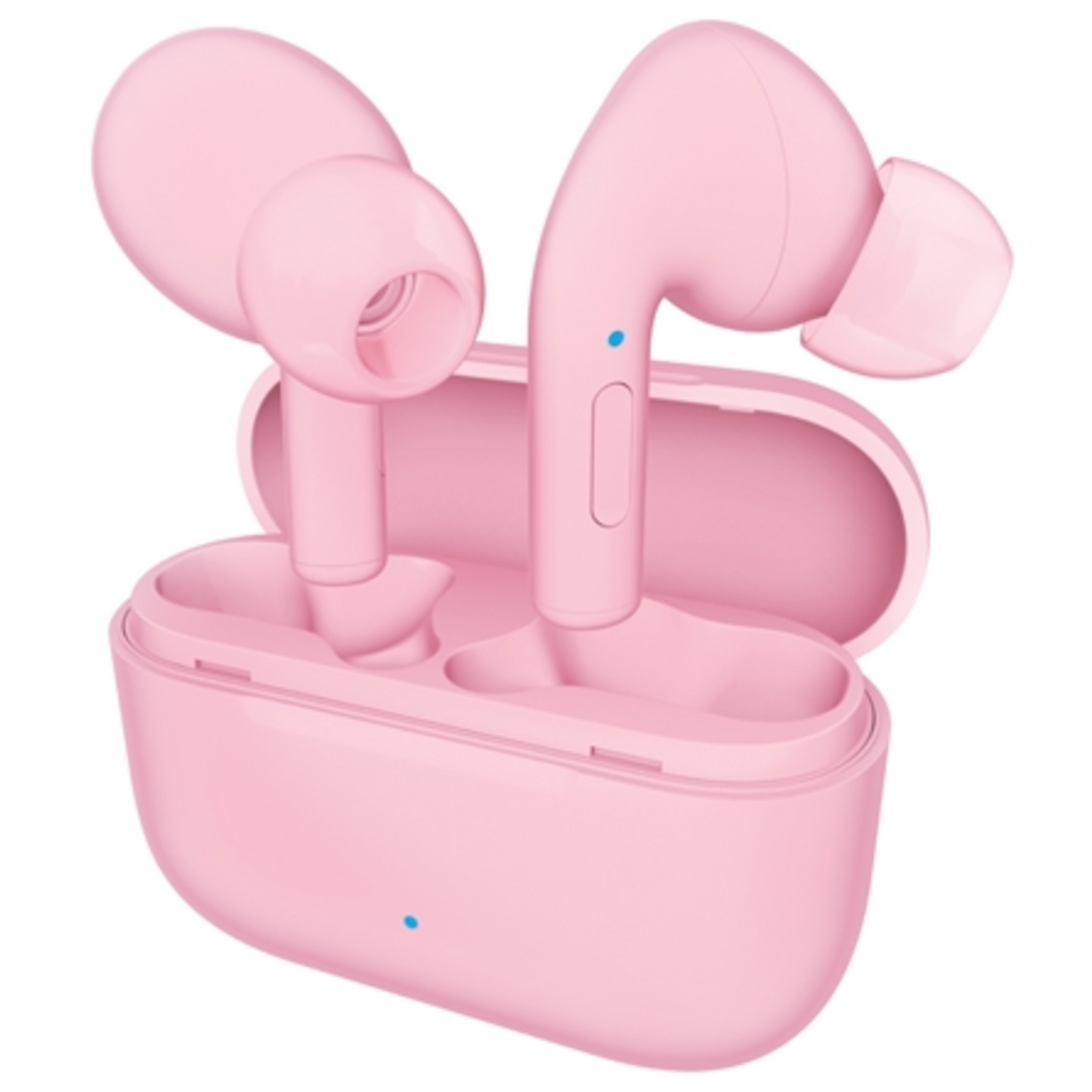 TRUE WIRELESS EARBUDS WITH CHARGING CASE, PINK