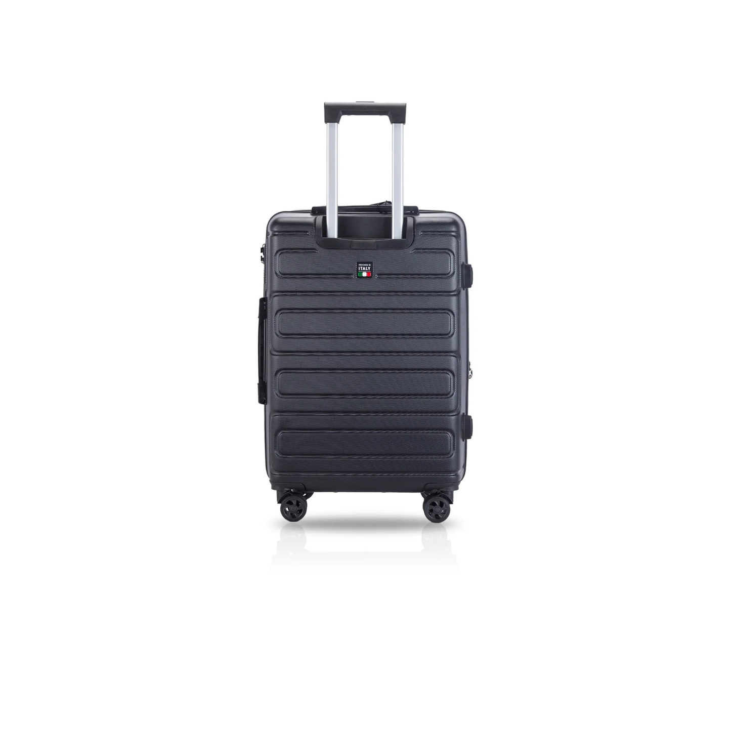 TUCCI VIVACE 20 INCHES ABS CARRY-ON LUGGAGE - BLACK