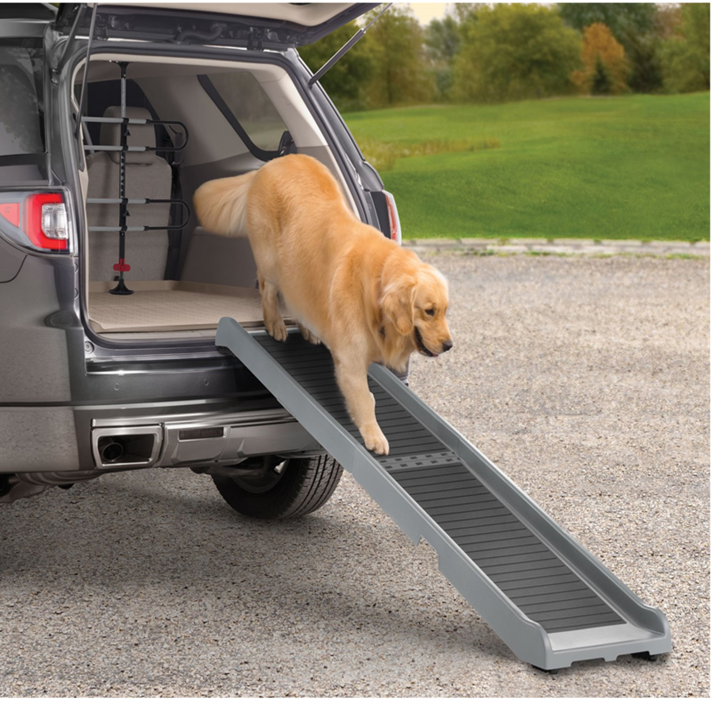 HIGH TRACTION FOLDABLE PET RAMP