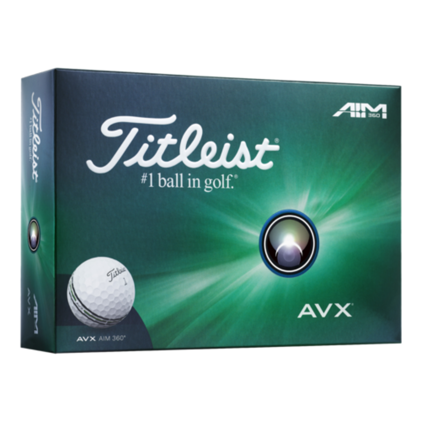 TITLEIST AVX AIM 360 GOLF BALLS