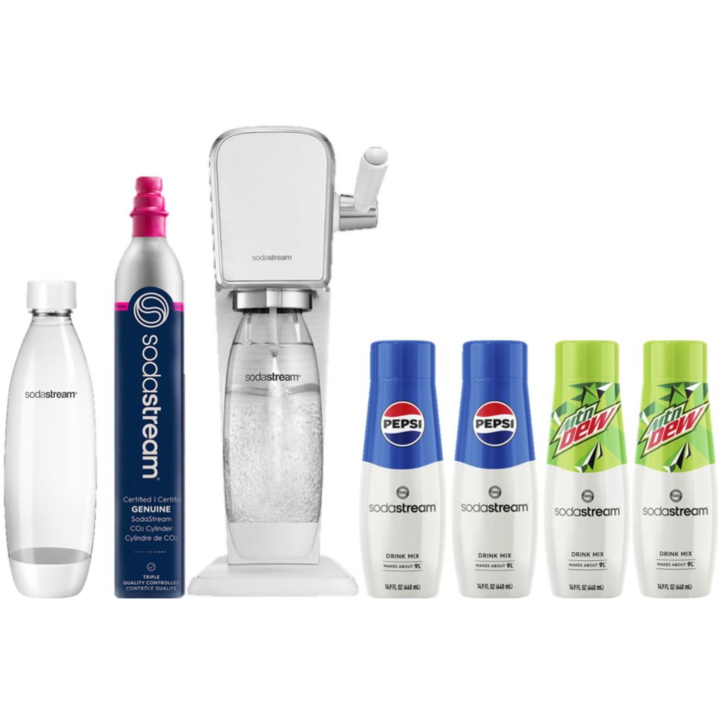 SODASTREAM ART BUNDLE KIT - WHITE
