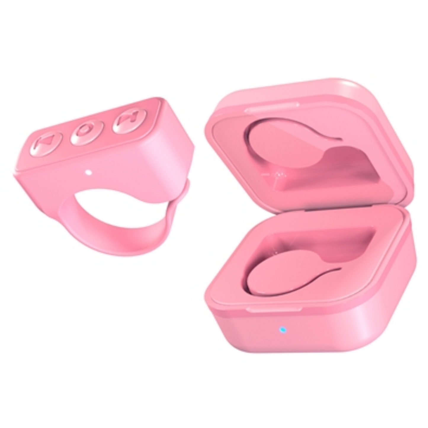 TIKTOK RING LIGHT W/ CHARGING CASE, PINK