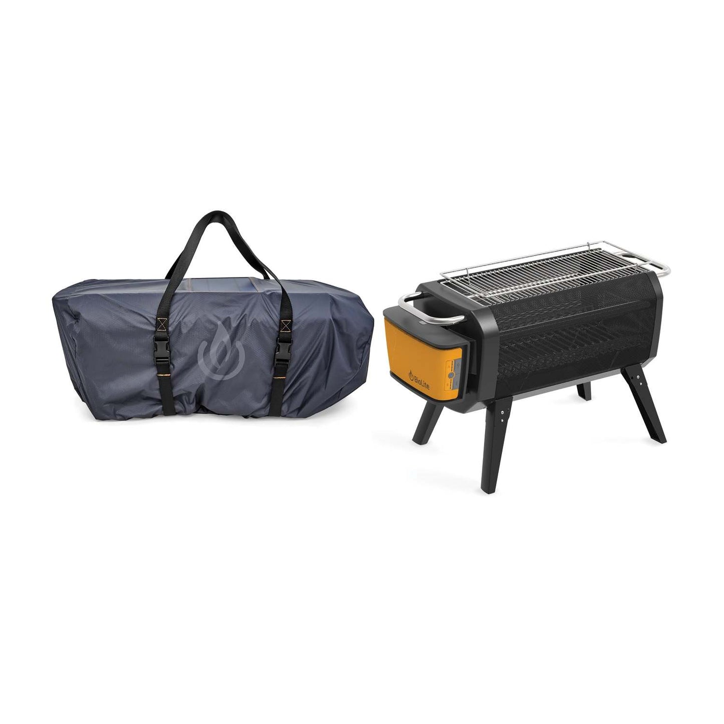 SMOKELESS OUTDOOR FIREPIT+ W/ CARRY BAG