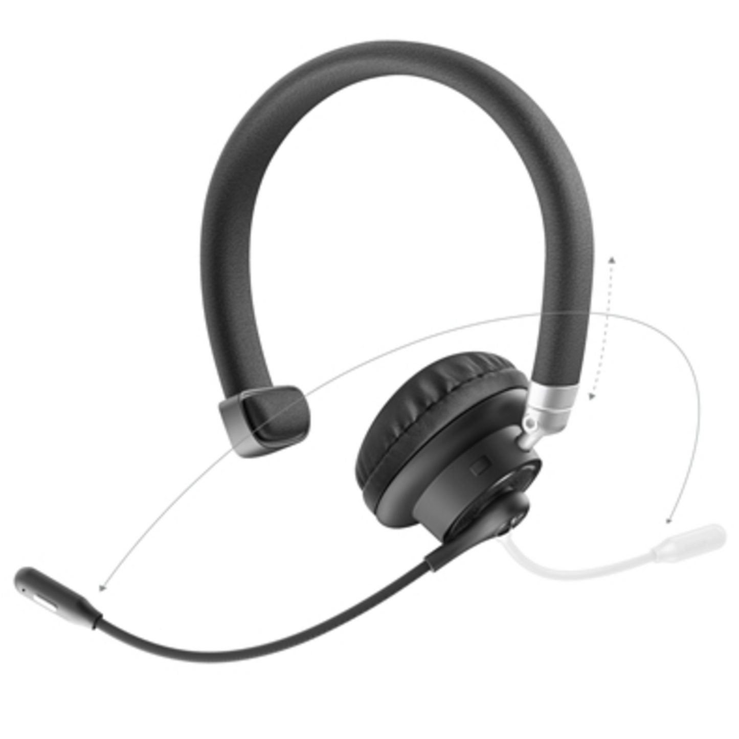 NOISE ISOLATED TRUCKER HEADSET, BLACK
