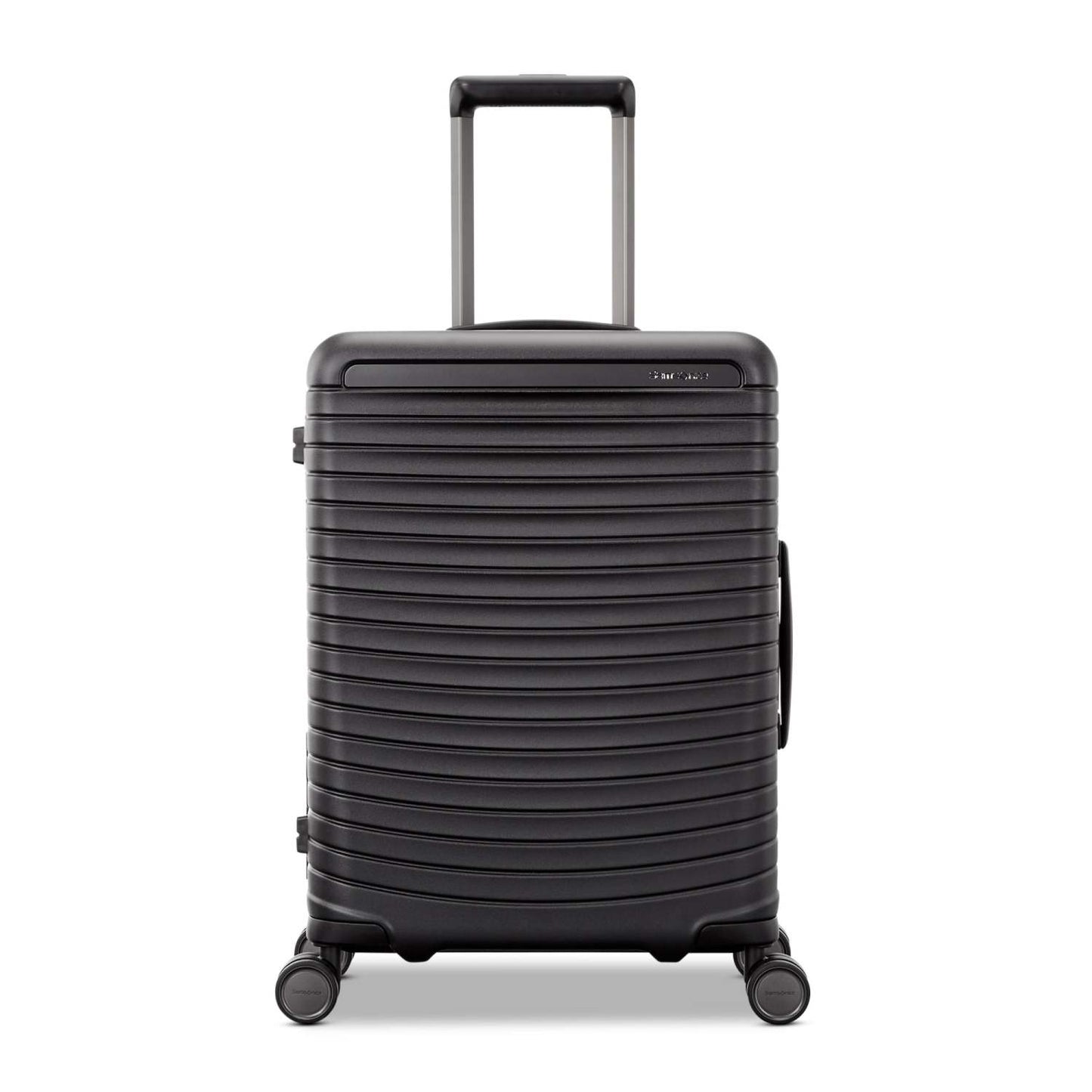 FRAMELOCK MAX CARRY-ON HARDSIDE SPINNER ASPHALT BLACK