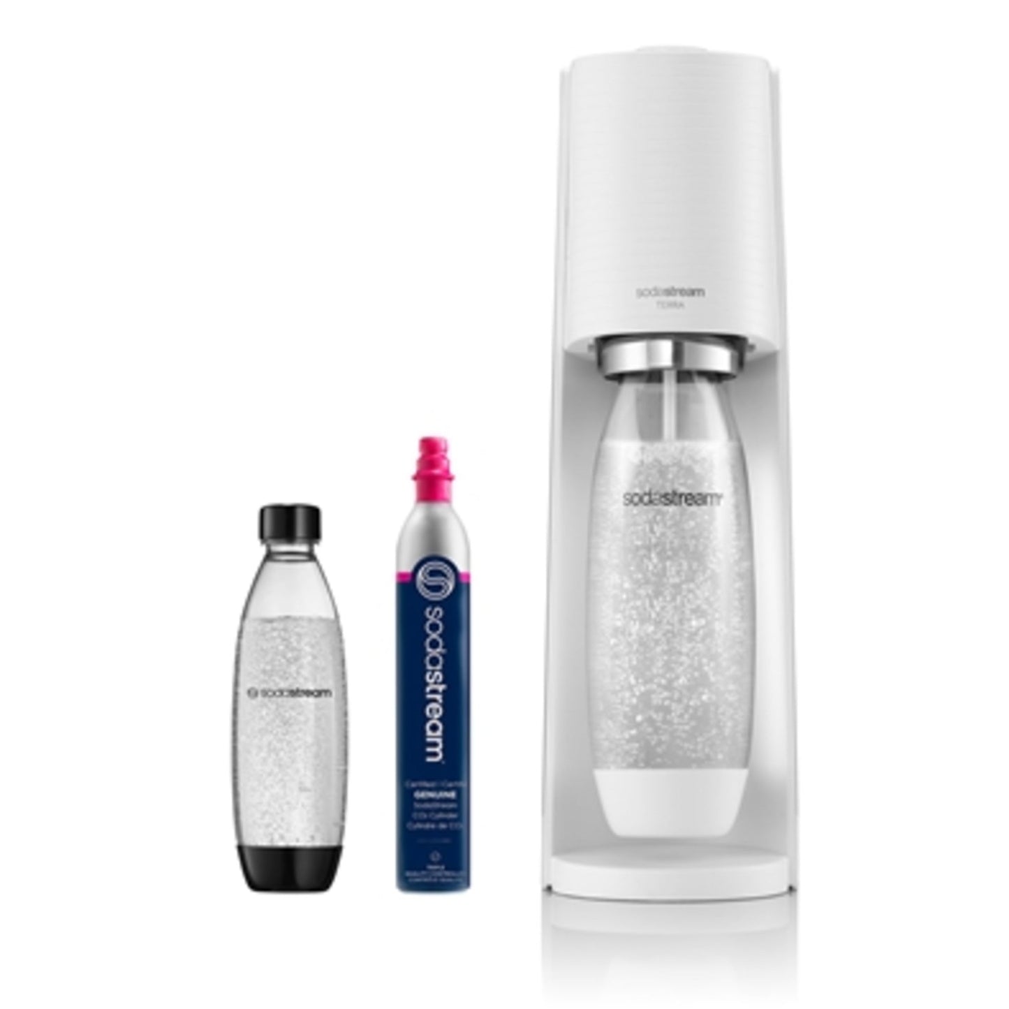 TERRA SODA STREAM STARTER KIT, WHITE