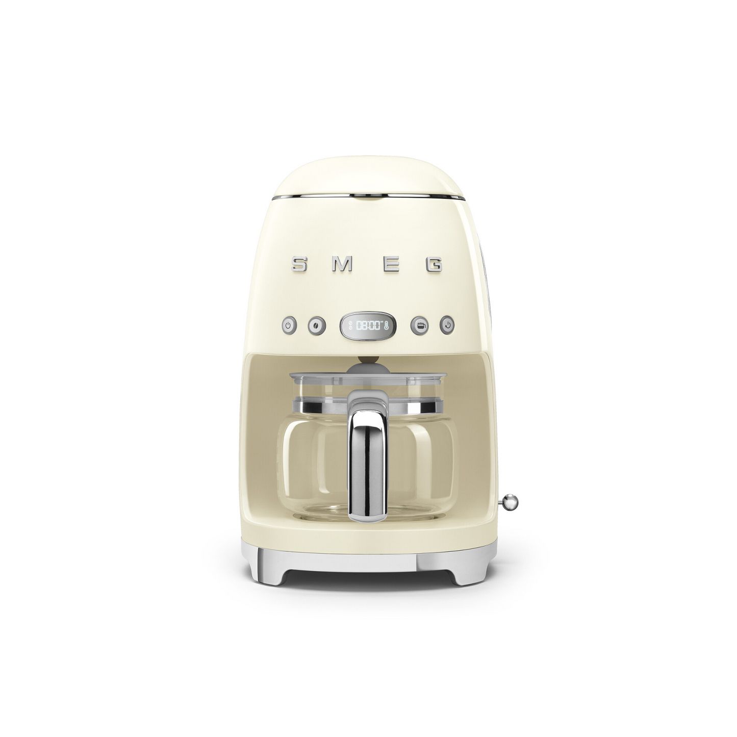 SMEG 50'S RETRO STYLE 10 CUP DRIP FILTER COFFEE MACHINE - CREAM