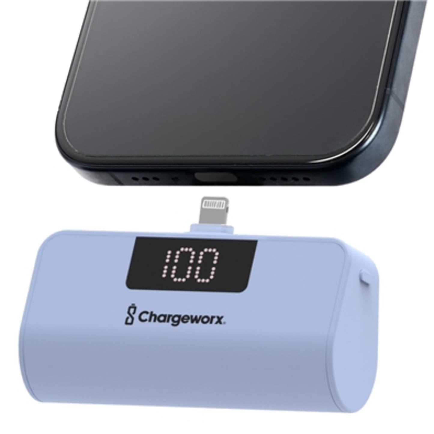 MINI POWERBANK, CORAL BLUE