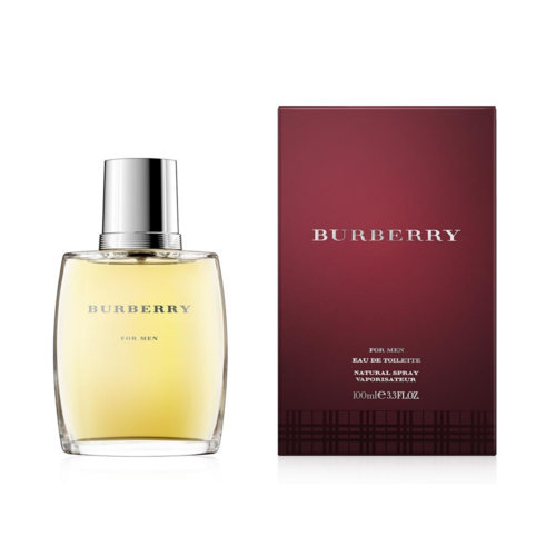 BURBERRY CLASSIC FOR MEN EAU DE TOILETTE - 3.4 FL OZ