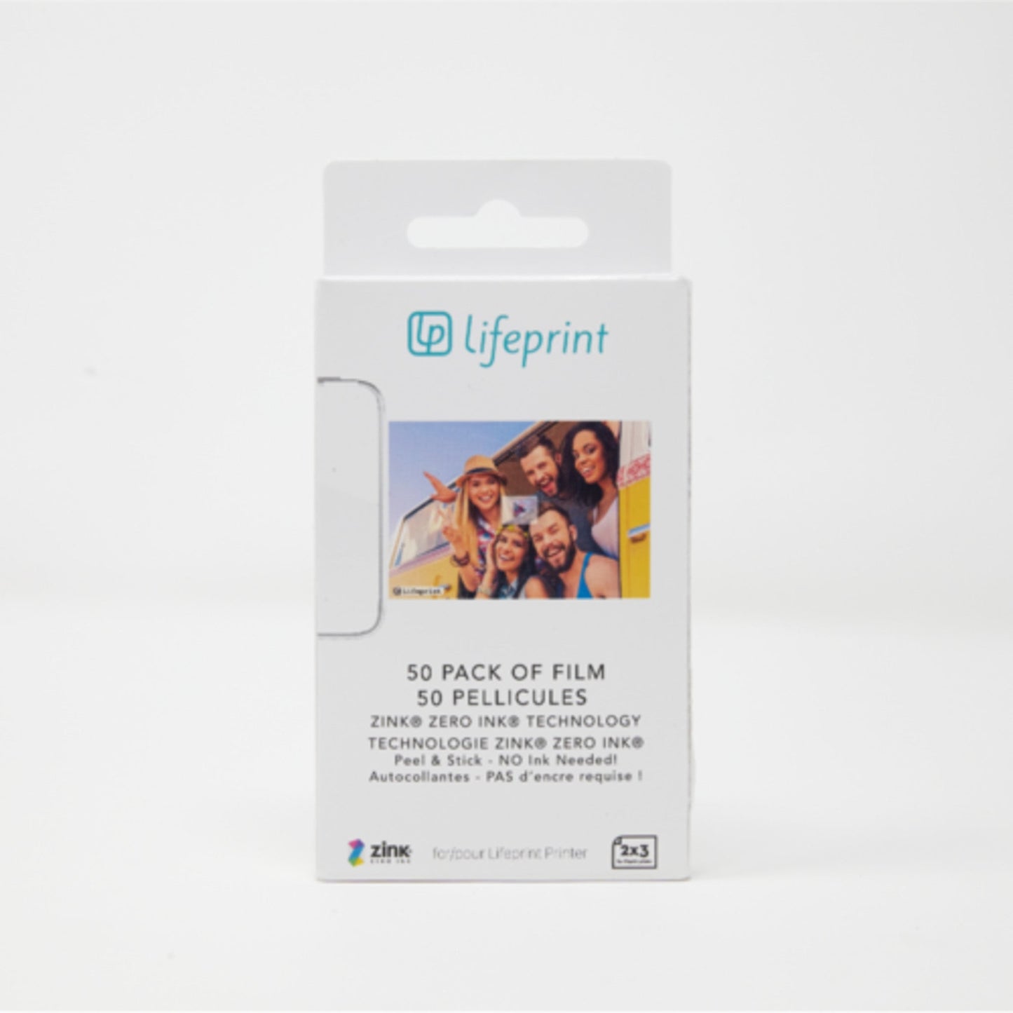 LIFEPRINT 2X3" PHOTO PAPER - STICKY BACK 50-PACK