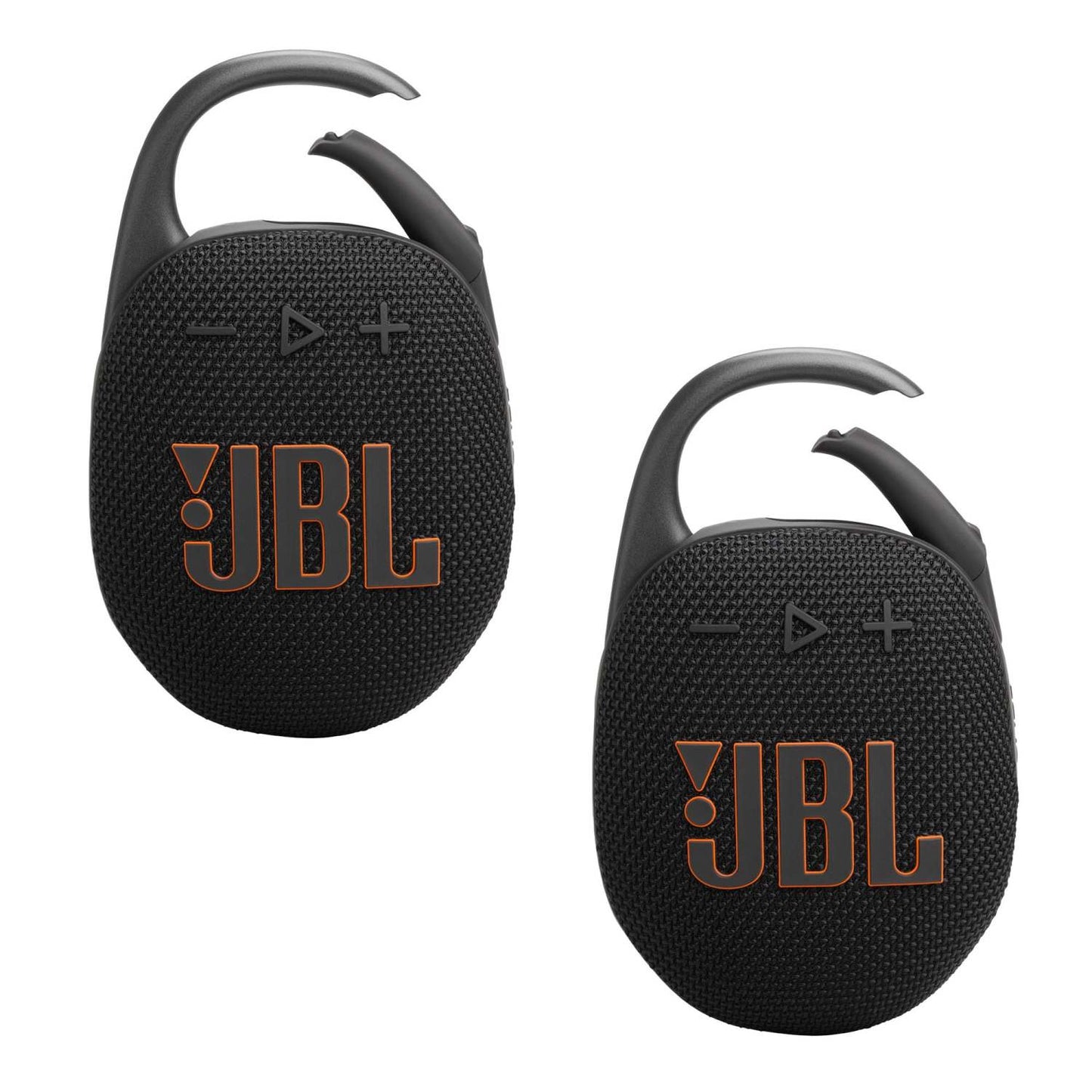 CLIP 5 ULTRA-PORTABLE WATERPROOF SPEAKER - 2PC KIT BLACK