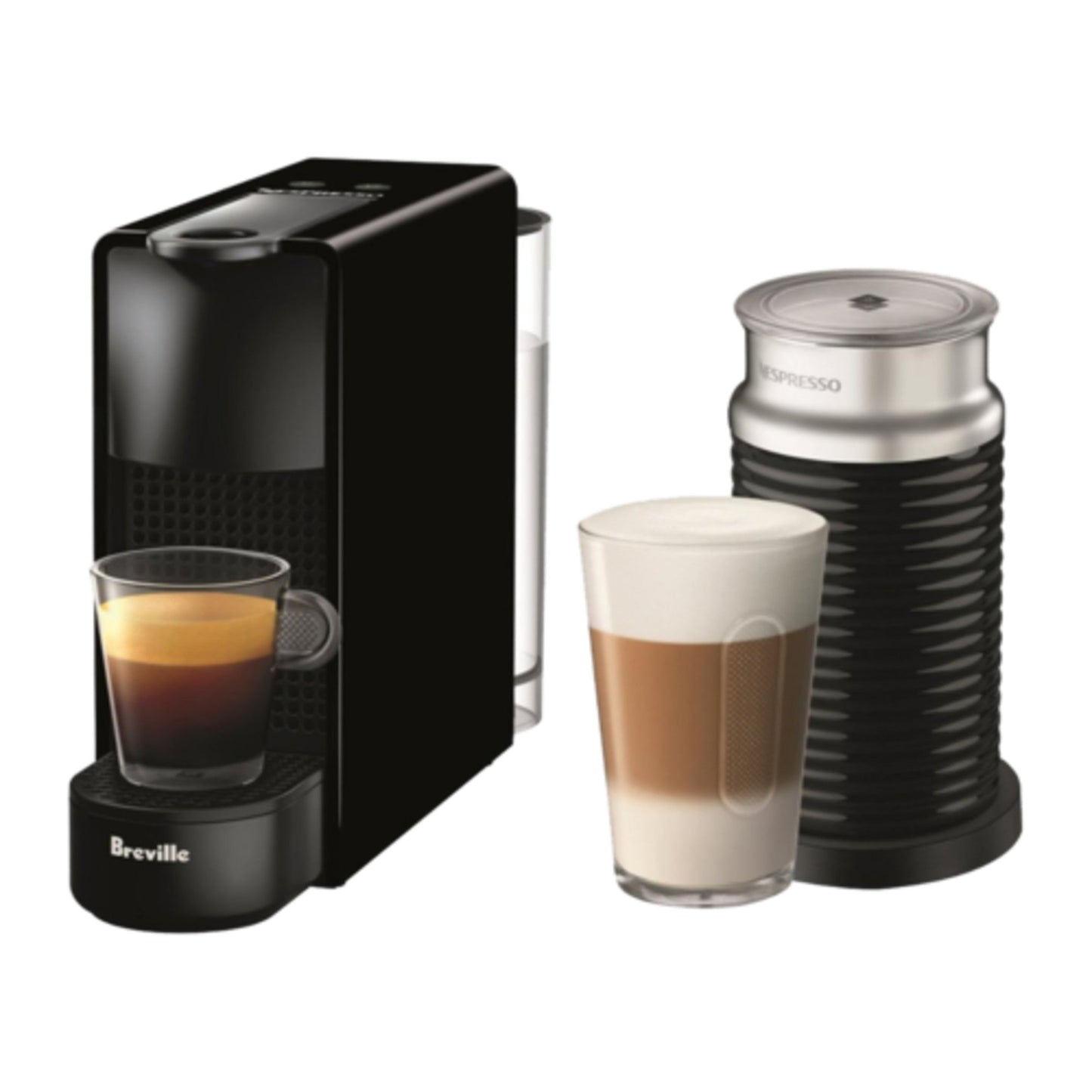 NESPRESSO BY BREVILLE ESSENZA MINI ESPRESSO MACHINE BUNDLE