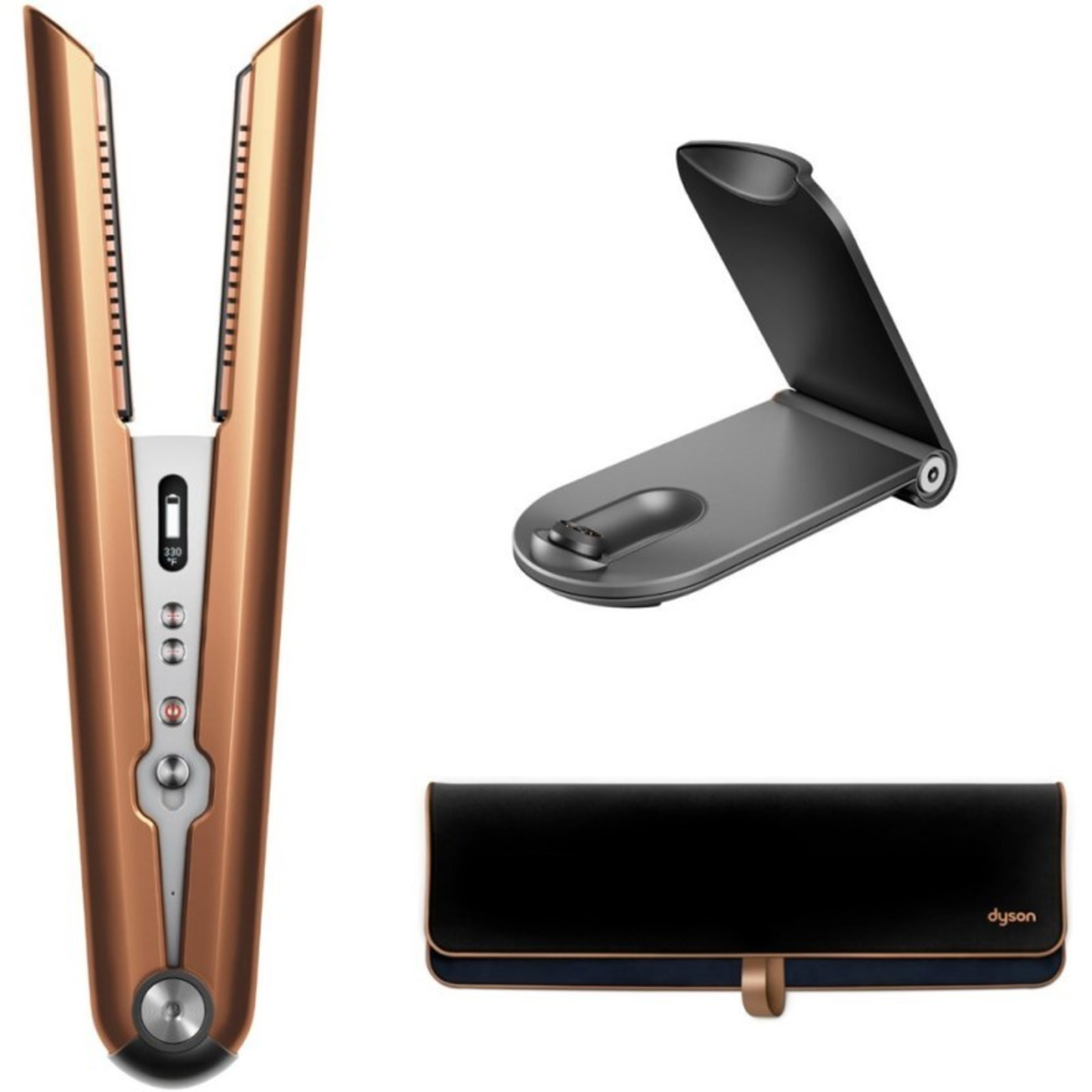 CORRALE HAIR STRAIGHTENER - (COPPER/NICKEL)
