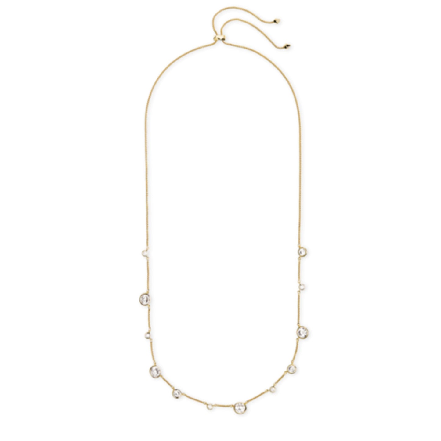 KENDRA SCOTT CLEMENTINE CHOKER NECKLACE IN GOLD