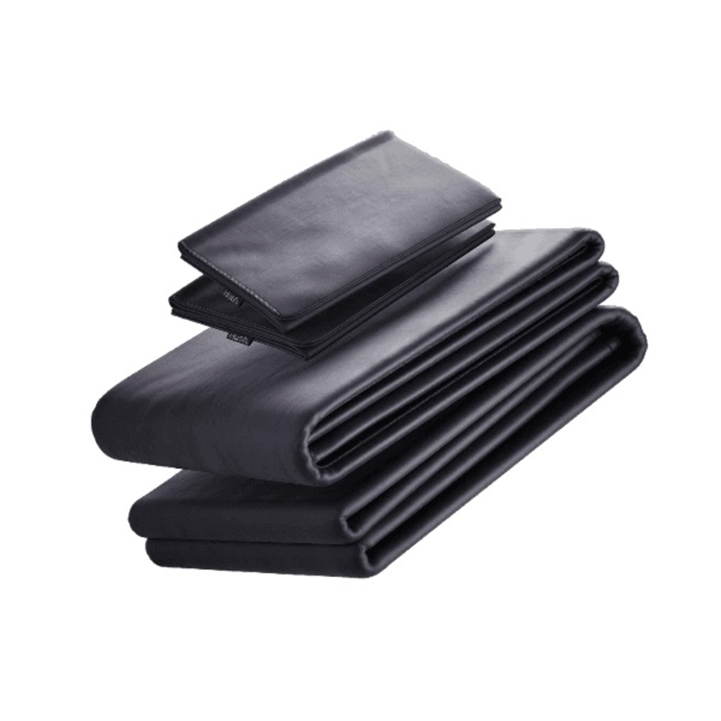 HUSH ICED ICED COOLING SHEET AND PILLOWCASE SET - QUEEN - CHARCOAL