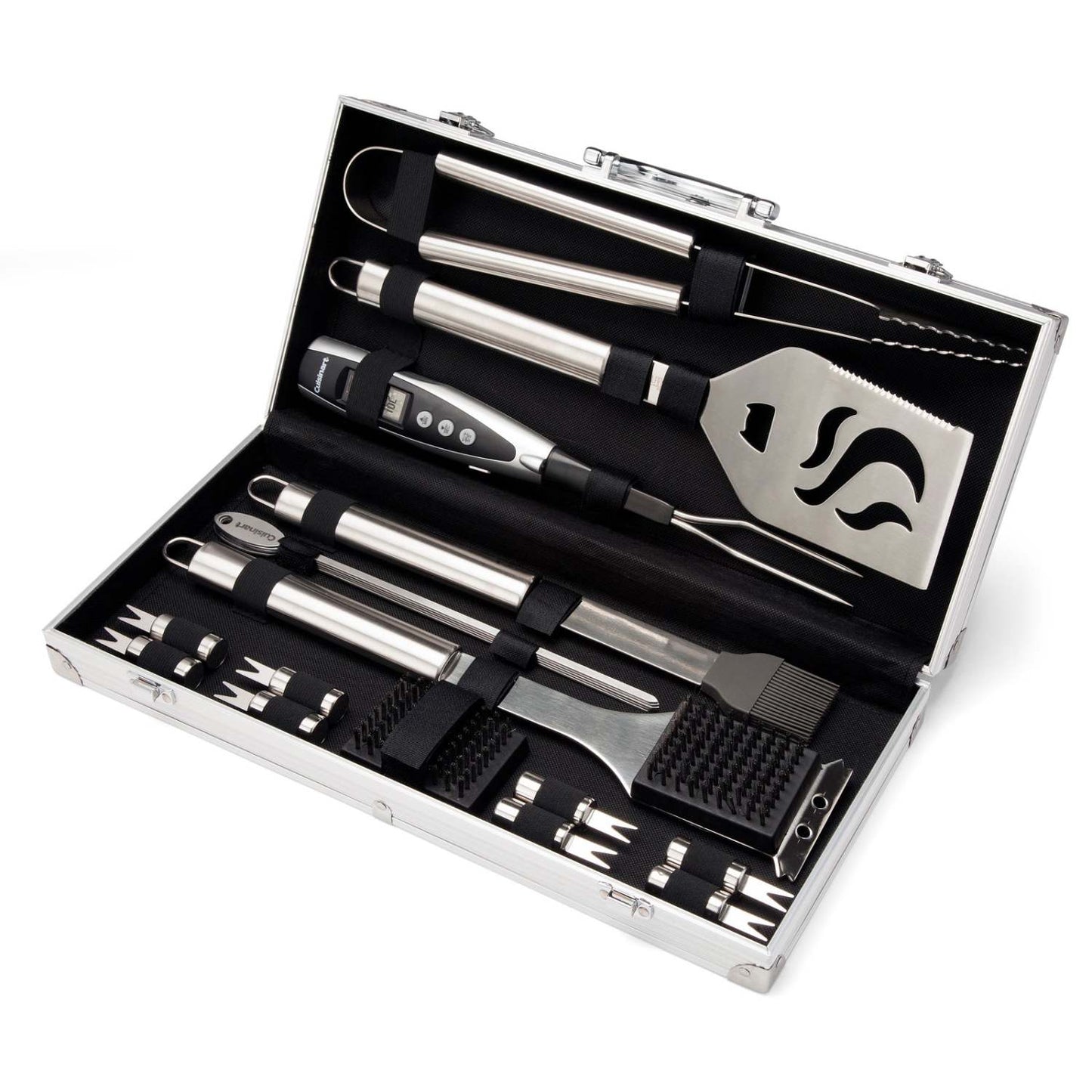 20PC DELUXE STAINLESS STEEL GRILL SET