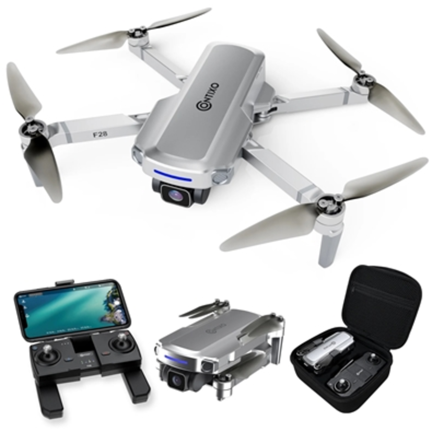 F28 GPS FOLDABLE DRONE 2K CAMERA