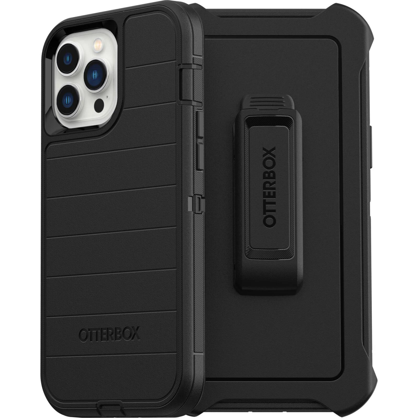 OTTERBOX APPLE IPHONE 13 PRO MAX AND IPHONE 12 PRO MAX DEFENDER PRO SERIES CASE - BLACK