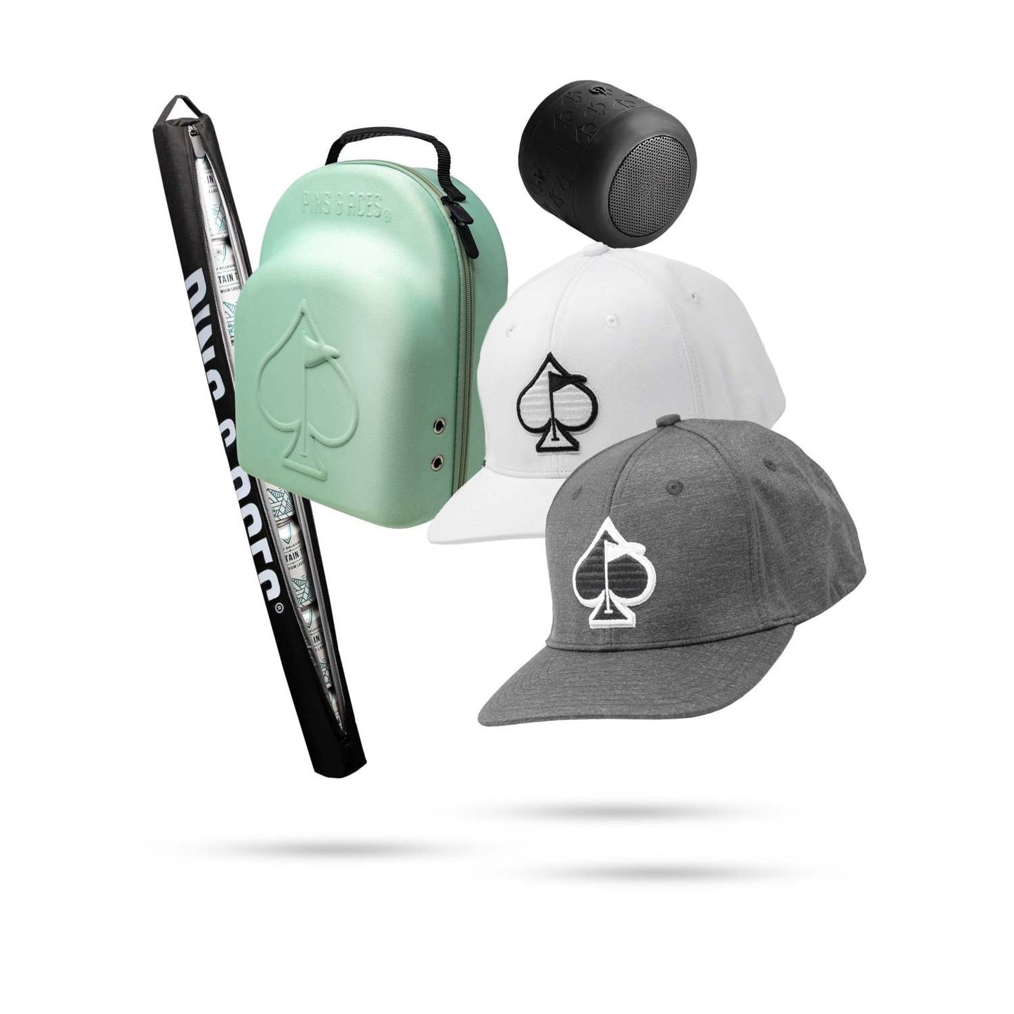 GOLFER GIFT PACK - HAT HOARDER - ASH AND WHITE