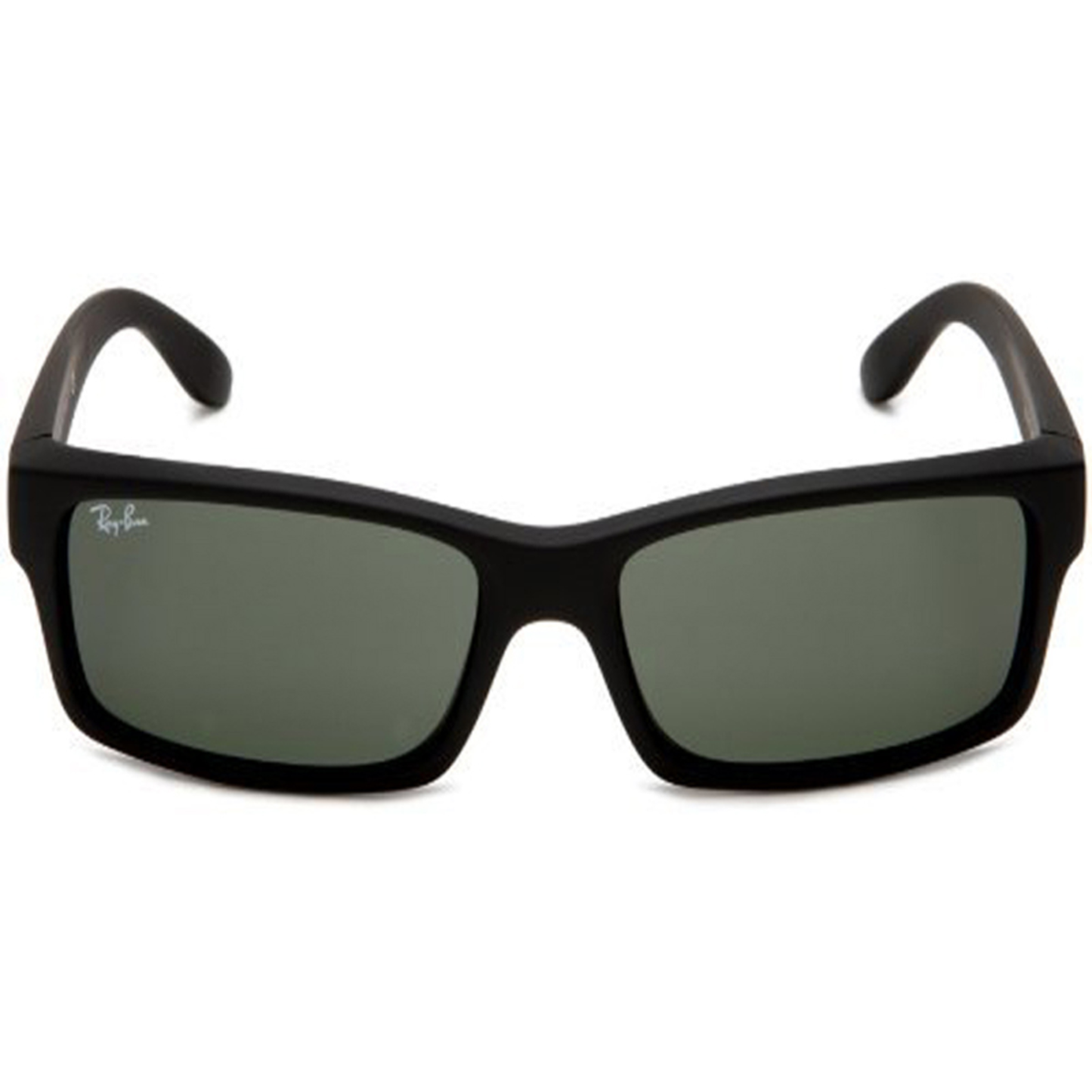 LARGE RECTANGLE WRAP POLARIZED SUNGLASSES - (BLACK)
