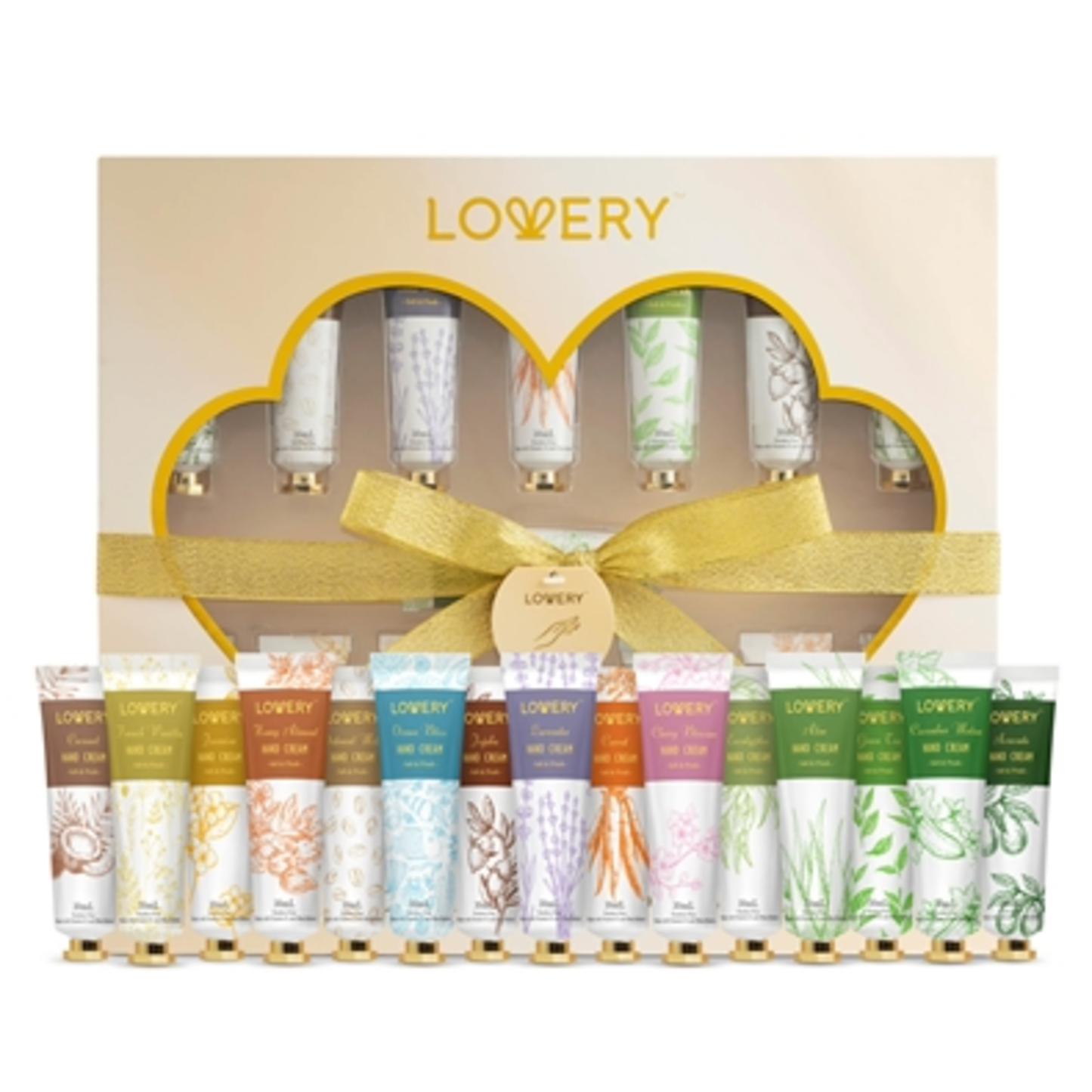 HAND LOTIONS GIFT SET, MULTI, 15 PIECES