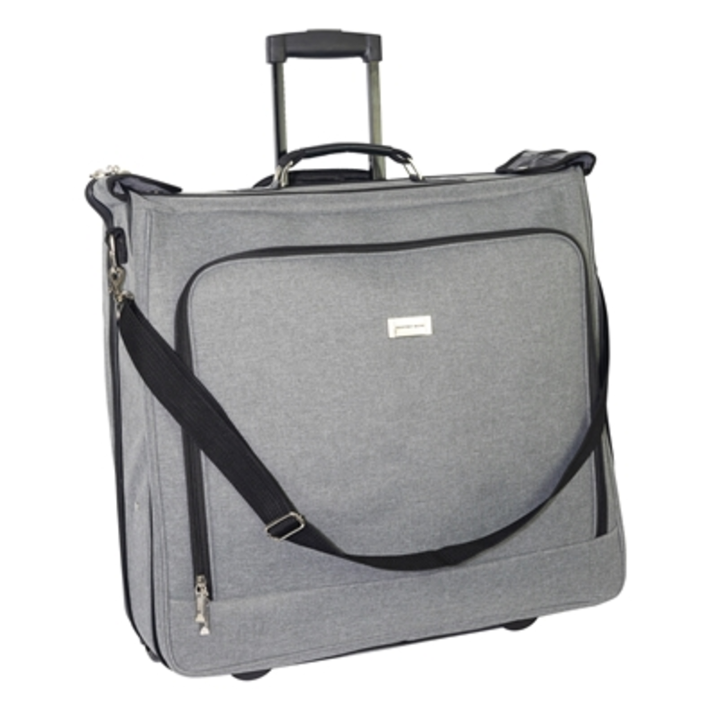 ROLLING GARMENT CARRIER, GRAY, 22"