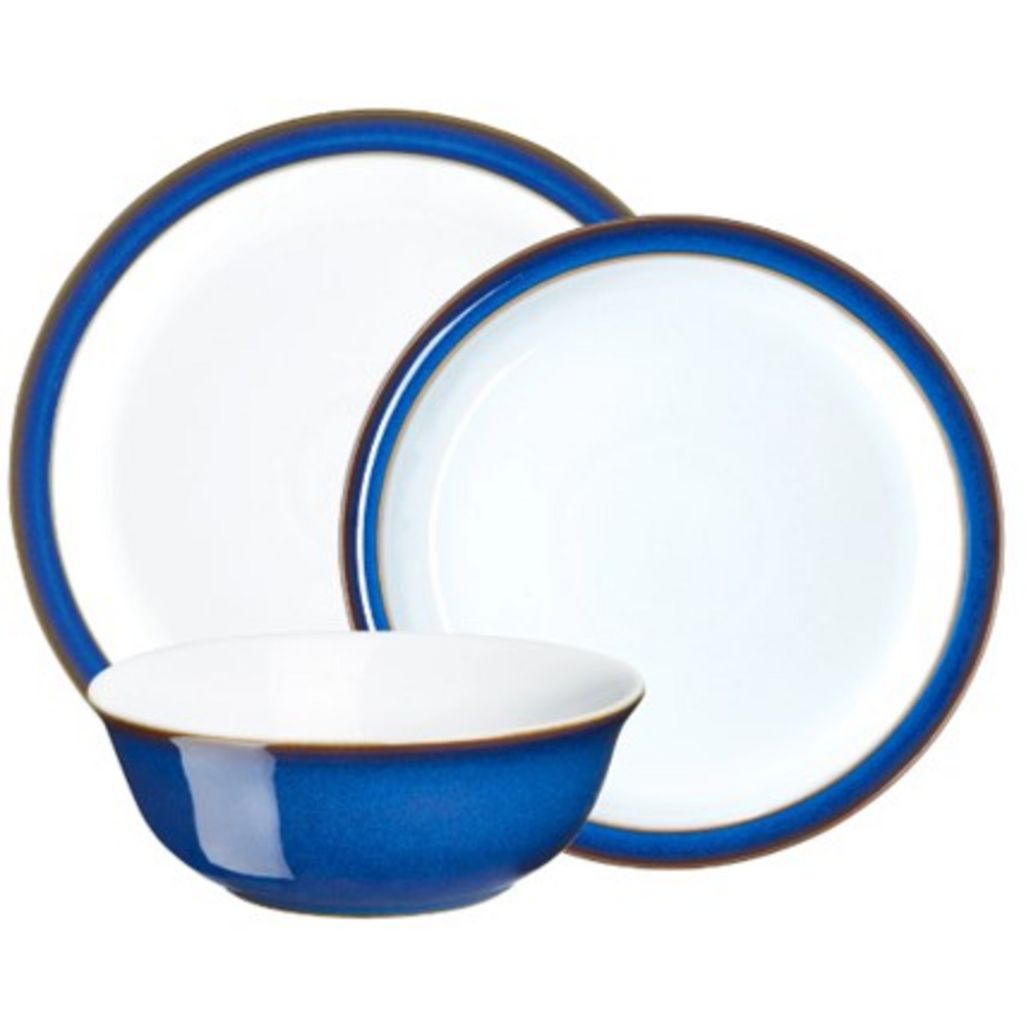 DENBY IMPERIAL BLUE 12PC DINNERWARE SET