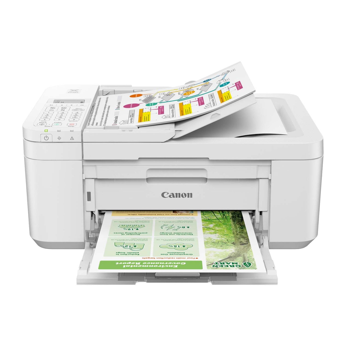 PIXMA TR4720 WIRELESS OFFICE ALL-IN-ONE PRINTER WHITE