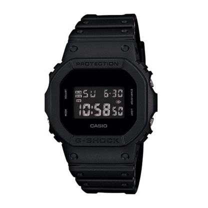 SQUARE BLACK DIGITAL RESIN WATCH