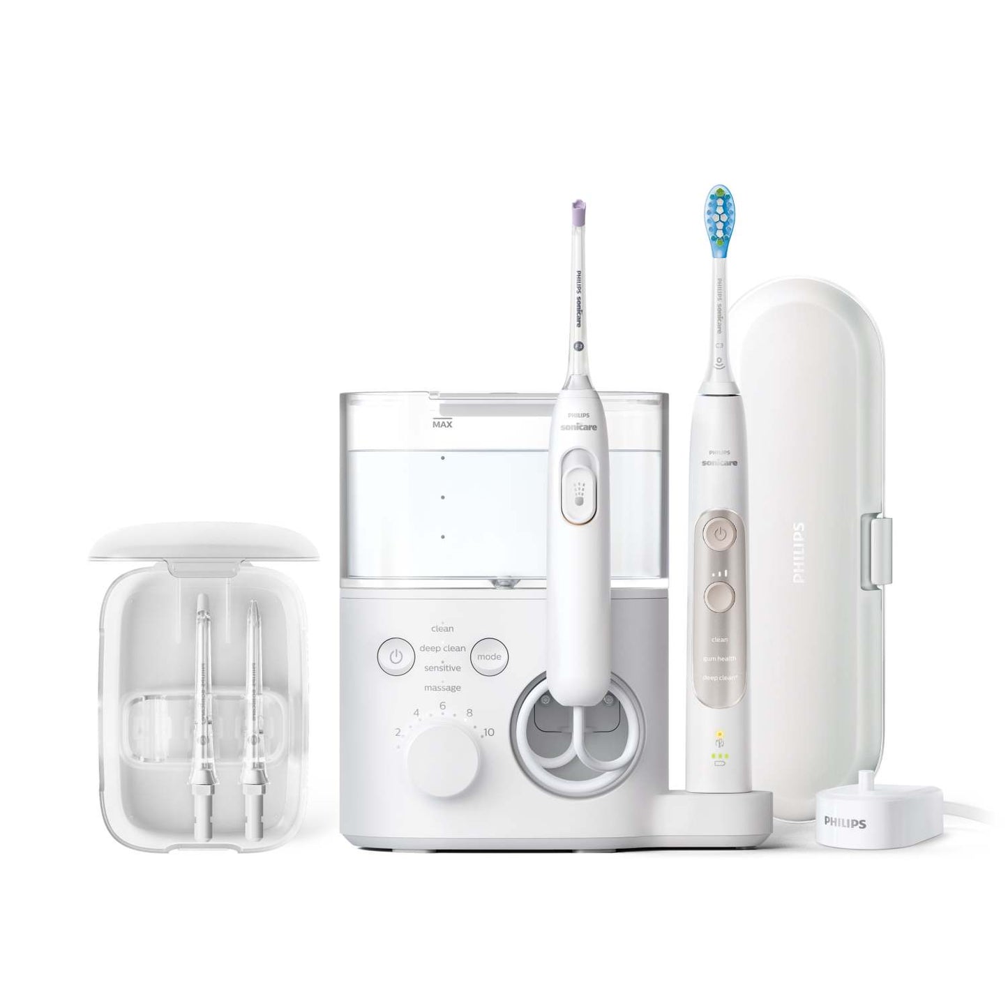 POWER FLOSSER 7000 & EXPERTCLEAN 7300 TOOTHBRUSH SYSTEM