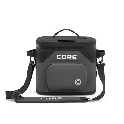 CLIMAKEEP MAGNETIC 12 CAN SOFT COOLER CHARCOAL