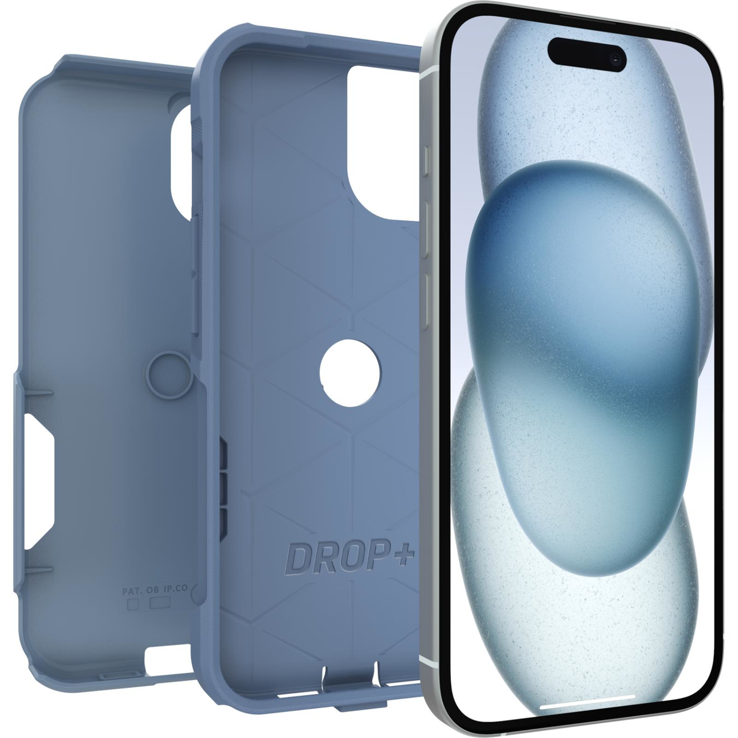 OTTERBOX APPLE IPHONE 15, IPHONE 14 AND IPHONE 13 COMMUTER SERIES CASE - CRISP DENIM
