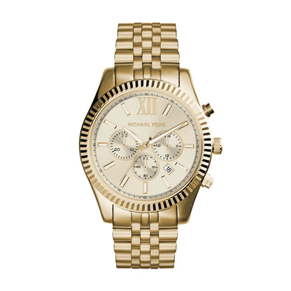 MENS LEXINGTON GOLD TONE CHRONOGRAPH  WATCH