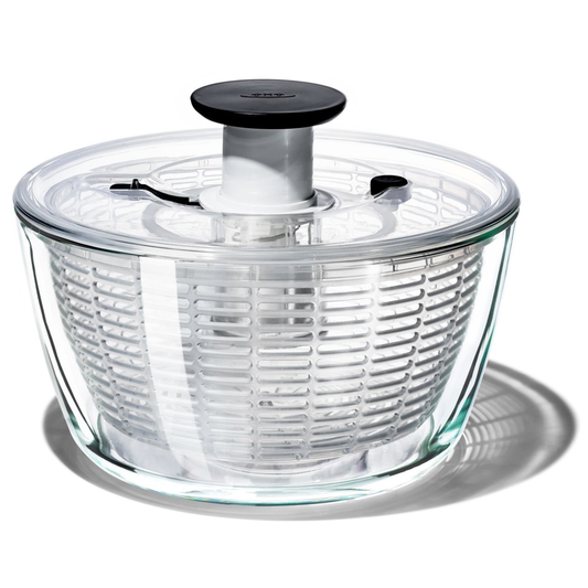 OXO GOOD GRIPS GLASS SALAD SPINNER
