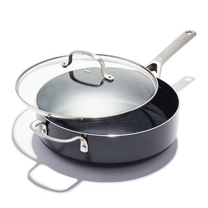 AGILITY 5QT NONSTICK CERAMIC SAUTE PAN W/ LID