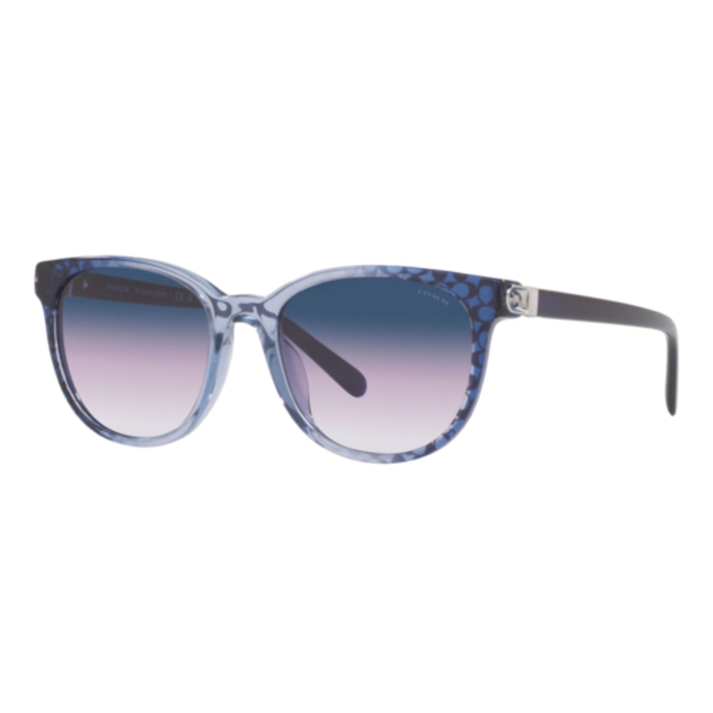 COACH WOMEN'S HORSE AND CARRIAGE ROUND SUNGLASSES
