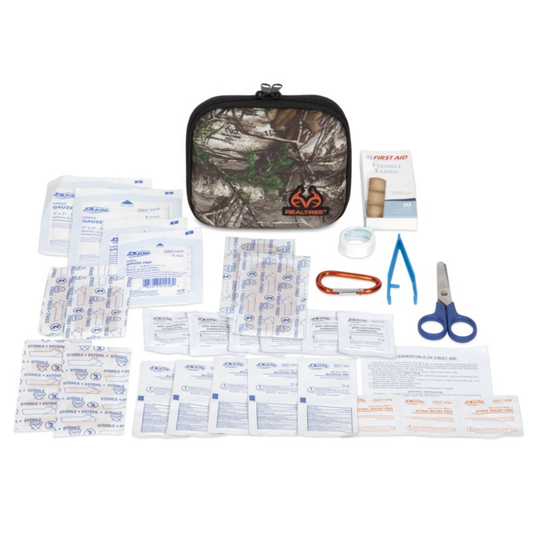 REALTREE HARD SHELL FOAM FIRST AID KIT - (53 PIECE)