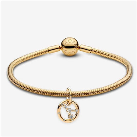 ZODIAC: CANCER BRACELET, 7.5"