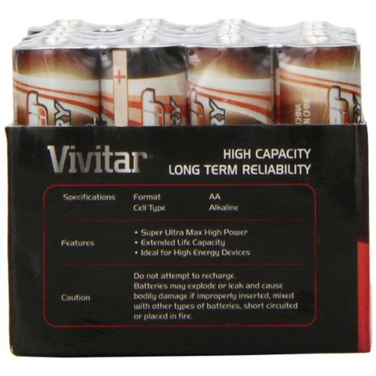 AA BATTERIES ALKALINE - (48 PACK)