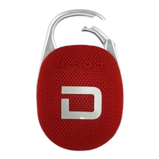 WATERPROOF CLIP SPEAKER, RED