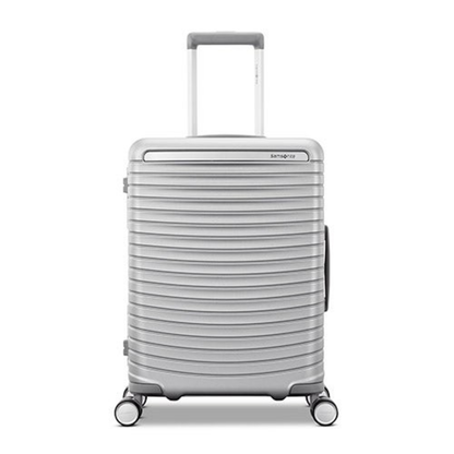 FRAMELOCK MAX CARRY-ON HARDSIDE SPINNER GLACIAL SILVER