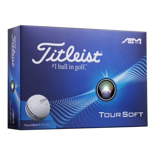 TITLEIST TOUR SOFT AIM 360 GOLF BALLS