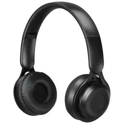 BLUETOOTH ON-EAR HEADPHONES W/ BUILT-IN MICROPHONE BLACK